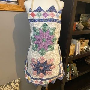 Beautiful Hand made patchwork apron.